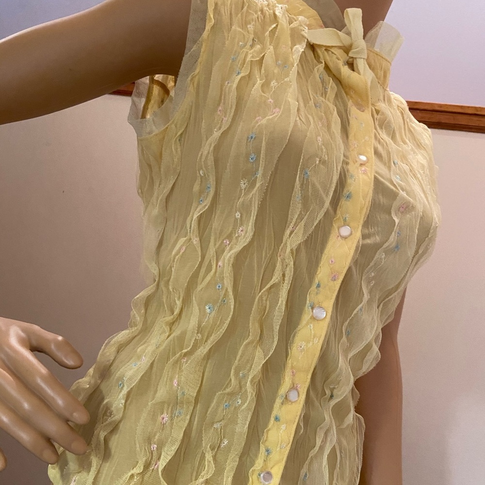 ANAC Sleeveless Top with Adjustable Back